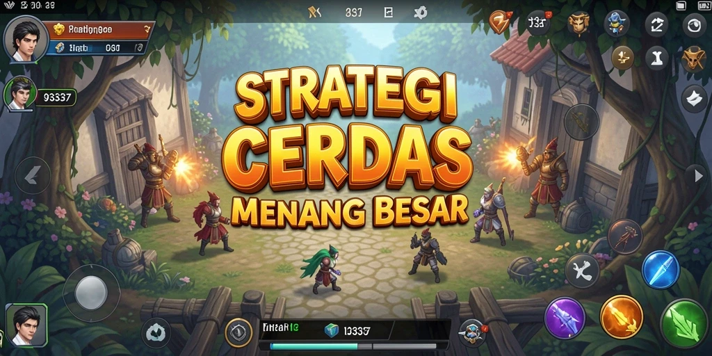 Tampilan gameplay 93337 yang menampilkan strategi dan taktik.