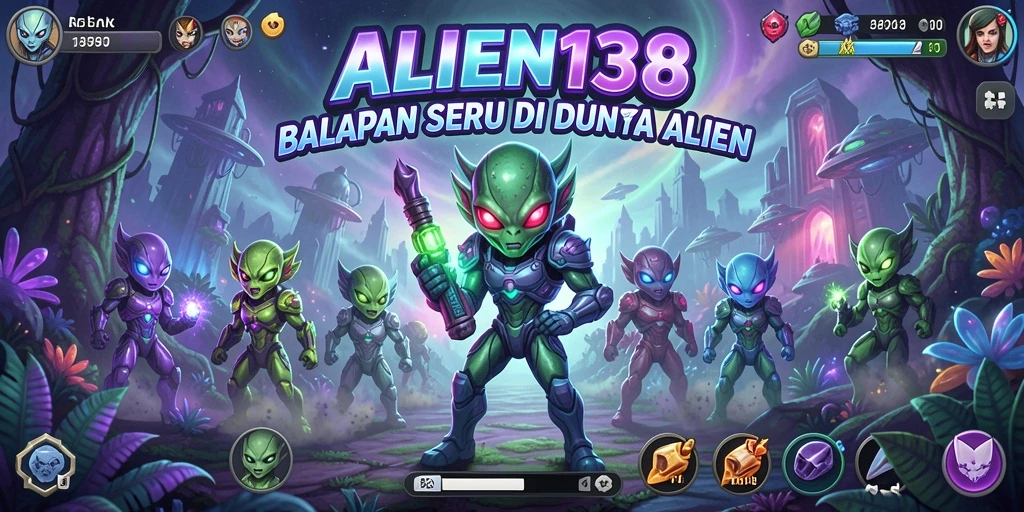 Gameplay menarik ALIEN138 dalam balapan luar angkasa yang cepat.