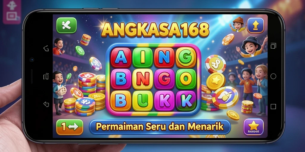 Tampilan gameplay Bingo yang menarik dan interaktif.