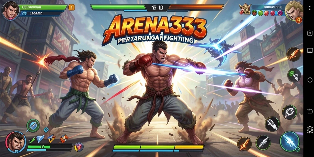 Gameplay seru dan grafis memukau di ARENA333.