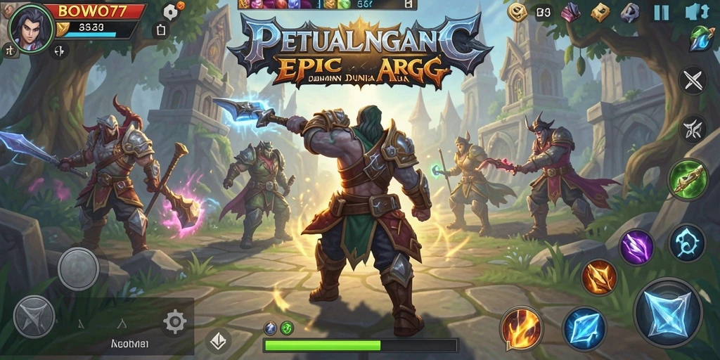 Gameplay dinamis dan beragam karakter dalam BOWO77.