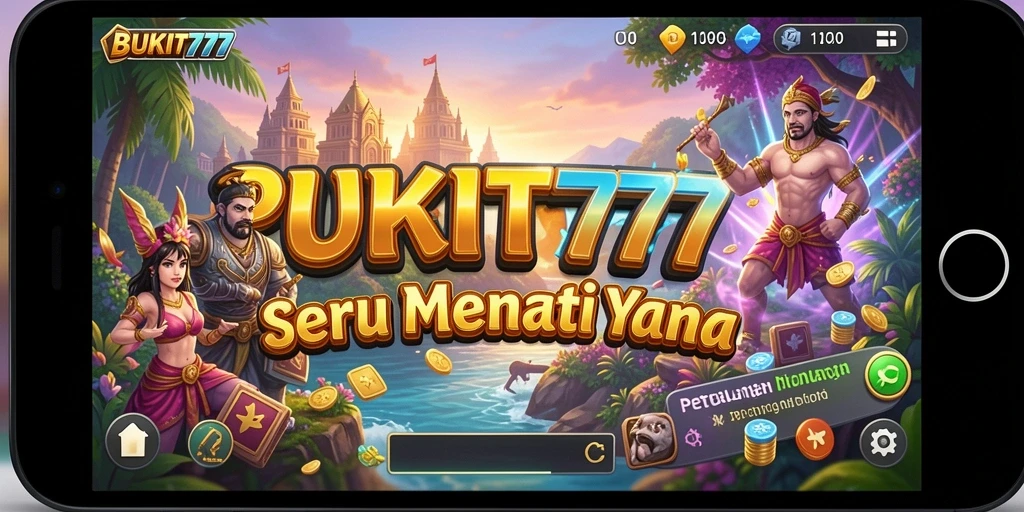 Screenshot BUKIT777 menampilkan aksi seru di dunia petualangan.