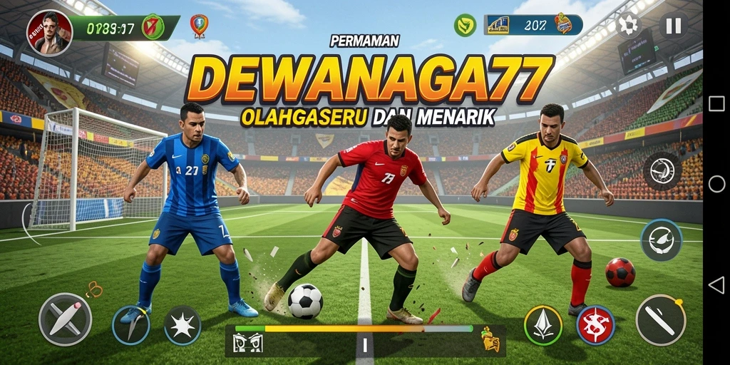 Tampilan gameplay DEWANAGA77 yang menarik dan penuh aksi.