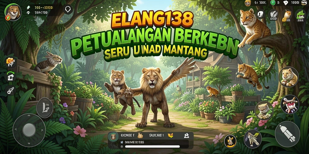Screenshot gameplay ELANG138 menampilkan pertanian yang hijau dan subur.