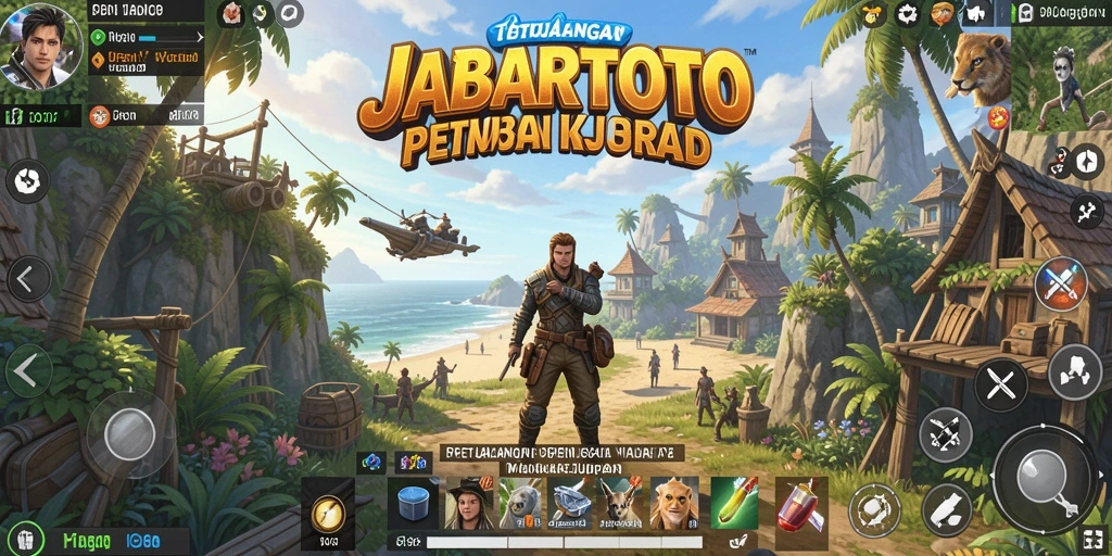 Tangkapan layar menunjukkan aksi menegangkan di dunia Open World.