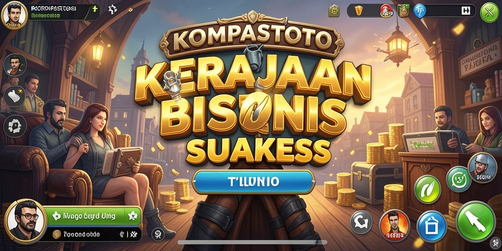 Tampilan gameplay KOMPASTOTO yang menarik dan penuh strategi.