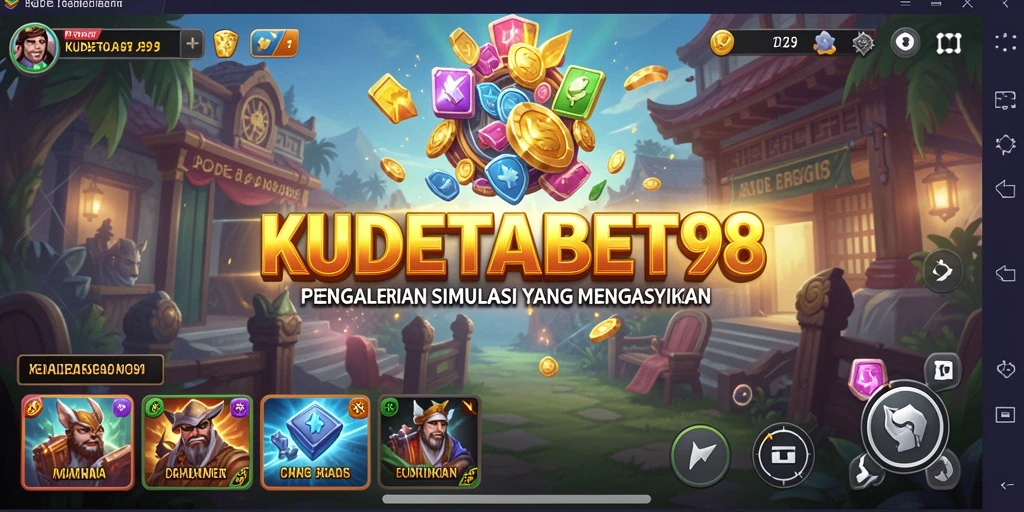 Tampilan gameplay menarik dari KUDETABET98 yang menunjukkan fitur interaktif.