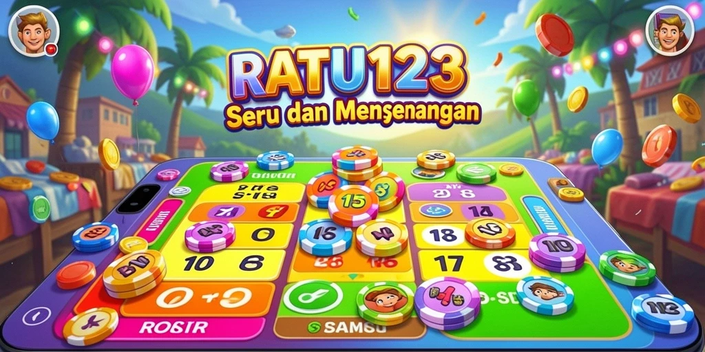 Tampilan gameplay seru dalam permainan Bingo RATU123.