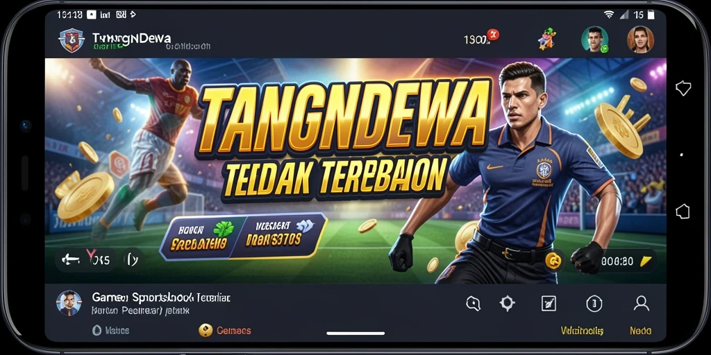 Tampilan gameplay TANGANDEWA yang interaktif dan menarik.