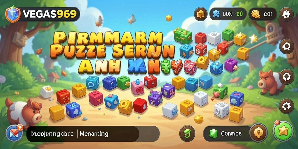 Tampilan gameplay menantang dari VEGAS969 yang seru.